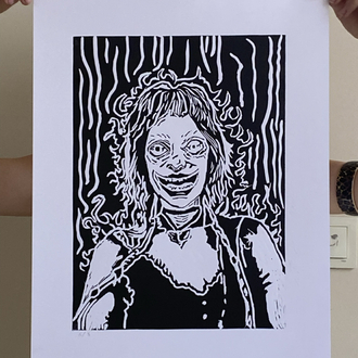 linol print