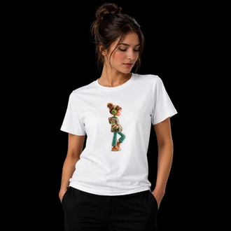Tatlı Kız T-shirt 