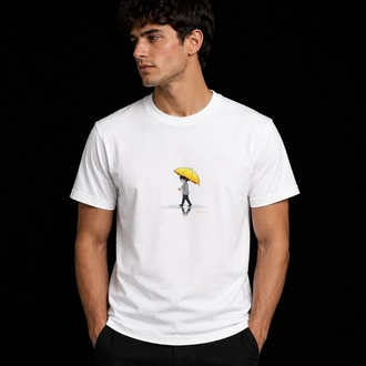 Sarı Şemsiye T-shirt 