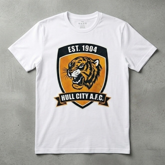 Hull City Baskılı T-shirt 