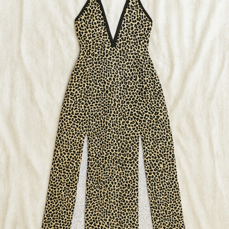 Leopar Desen Gecelik