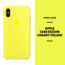APPLE CASE SİLİCON CANARY YELLOW