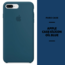 APPLE CASE SİLİCON OİL BLUE