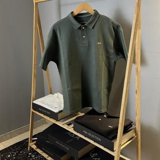 A&A Premium Polo Haki Yeşil