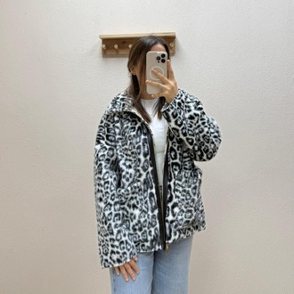 ZR desen leopar ceket