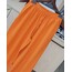 Turuncu keten pantolon