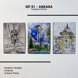 Sticker Seti 01 - Ankara