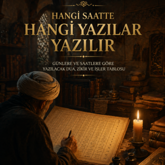 Saatlere ve Günlere Göre Yazılacak Tablo Rehberi (PDF)