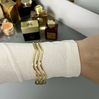 Çelik Zigzag Model Ajda Bilezik (3lü olarak satılmaktadır)