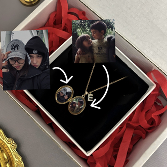 Kapaklı fotoğraflı anı kolyesi 
