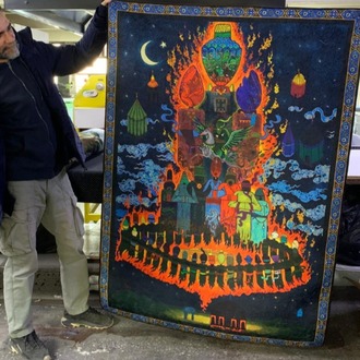 Rical'ül Gayb 120x166 cm Özel Tasarım Halı