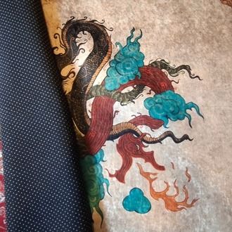 Ejderha 100x150 cm Özel Tasarım Halı