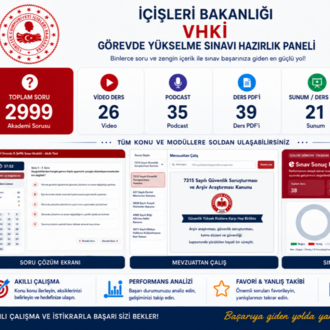 İÇİŞLERİ B AKANLIĞI VHKİ SINAVI PAKETİ