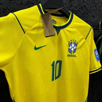 Brezilya Klasik İç Saha Forması - "Neymar Jr. 10"