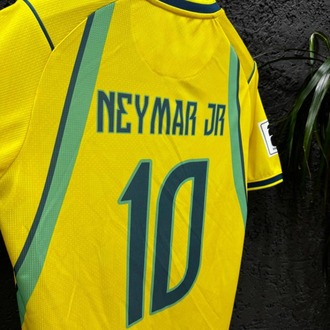 Brezilya Klasik İç Saha Forması - "Neymar Jr. 10"