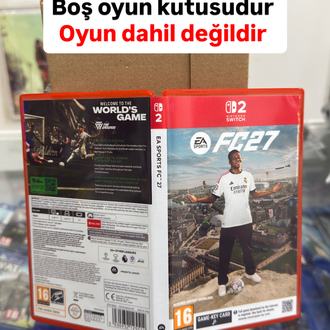 Boş Oyun Kutusu + Kuşe Kağıt