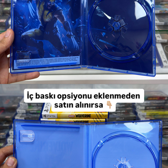 Boş CD Kutu + Kuşe Kağıdı 