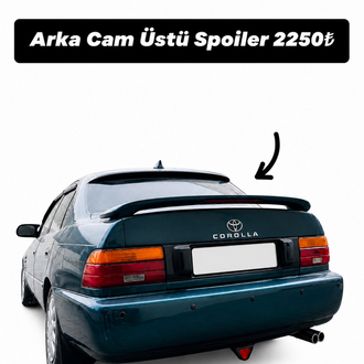 Arka cam spoiler