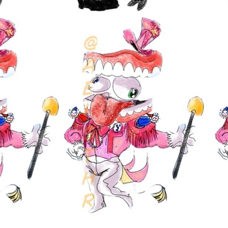 Caine sticker @aeisthr' s redesign ( The Amazing Digital Circus)