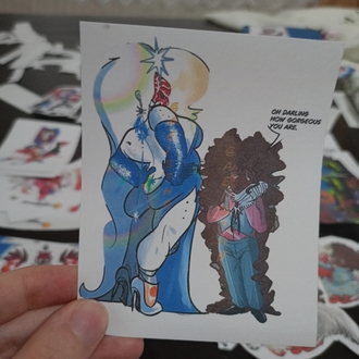 Ether and Judas stickers from Ёn†Ṝø:INTO THE ETHER