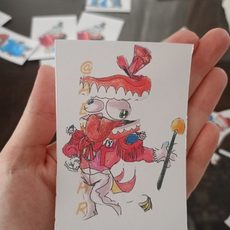 Caine sticker @aeisthr' s redesign ( The Amazing Digital Circus)