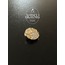 Gold Altın Buruşuk Üzeri Taşlı Özel Tasarım Metal 2,29 CM Düğme-1 ADET