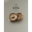 Gold Altın Ortası İncili İstiridye Model Metal 2,29 CM Düğme - 6lı Paket