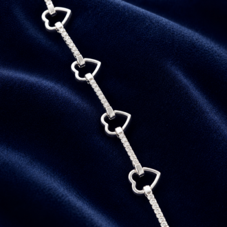 Kalpli Silver Bileklik