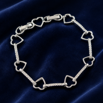 Kalpli Silver Bileklik