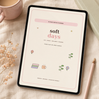 Soft Days Digital Planner