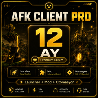 AFK Client Pro – 1 Yıl