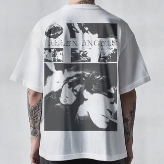 FALLEN ANGELS | Unisex Oversize Tişört - AGARTA