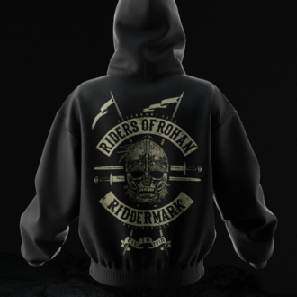 Lord of The Rings Rohan Riders Oversize Unisex Hoodie Kapüşonlu Sweatshirt