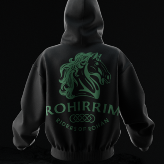 Rohan Rorirrim Oversize Unisex Hoodie Kapüşonlu Sweatshirt