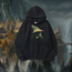 LOTR Gandalf Fellowship Oversize Unisex Hoodie Siyah