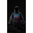 Jinx BOOM Arcane Oversize Unisex Hoodie Kapüşonlu Sweatshirt