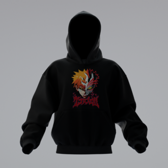 BLEACH ICHIGO KUROSAKI MASK UNISEX HOODIE