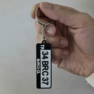 Plaka Anahtarlık Premium