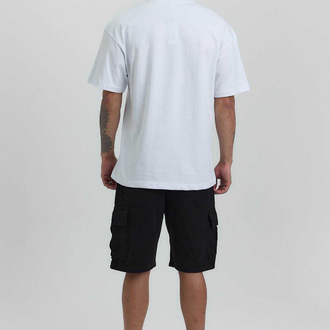 Oversize Fit Beyaz %100 Pamuk Erkek T-Shirt