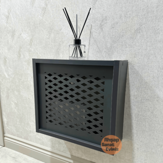 SÜRGÜLÜ WİFİ MODEM DUVAR DÜZENLEYİCİ BAKLAVA MODEL ANTRASİT