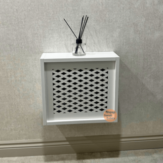 SÜRGÜLÜ WİFİ MODEM DUVAR DÜZENLEYİCİ BAKLAVA MODEL BEYAZ