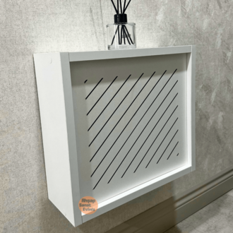 SÜRGÜLÜ WİFİ MODEM DUVAR DÜZENLEYİCİ YAN ÇİZGİ MODEL BEYAZ