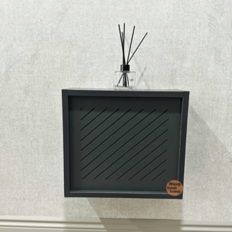 SÜRGÜLÜ WİFİ MODEM DUVAR DÜZENLEYİCİ YAN ÇİZGİ MODEL ANTRASİT