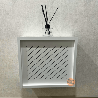SÜRGÜLÜ WİFİ MODEM DUVAR DÜZENLEYİCİ YAN ÇİZGİ MODEL BEYAZ