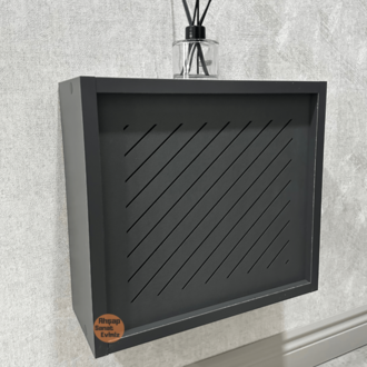SÜRGÜLÜ WİFİ MODEM DUVAR DÜZENLEYİCİ YAN ÇİZGİ MODEL ANTRASİT