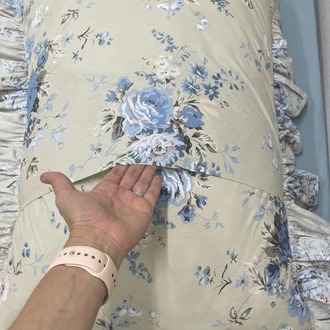 Tek kişilik 100x200 cm yatak için fırfırlı etekli lastikli çarşaf, nevresim takımı