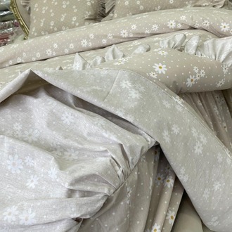 çift kişilik 160x200 cm yatak için fırfırlı etekli lastikli çarşaf, nevresim takımı