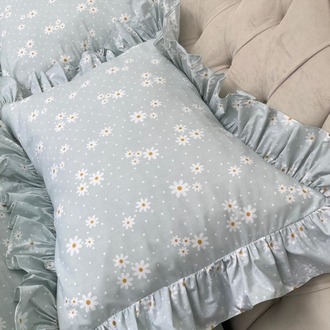 çift kişilik 160x200 cm yatak için fırfırlı etekli lastikli çarşaf, nevresim takımı