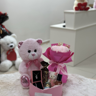 Mini love pembe özel set