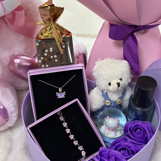 Mini love mor özel set